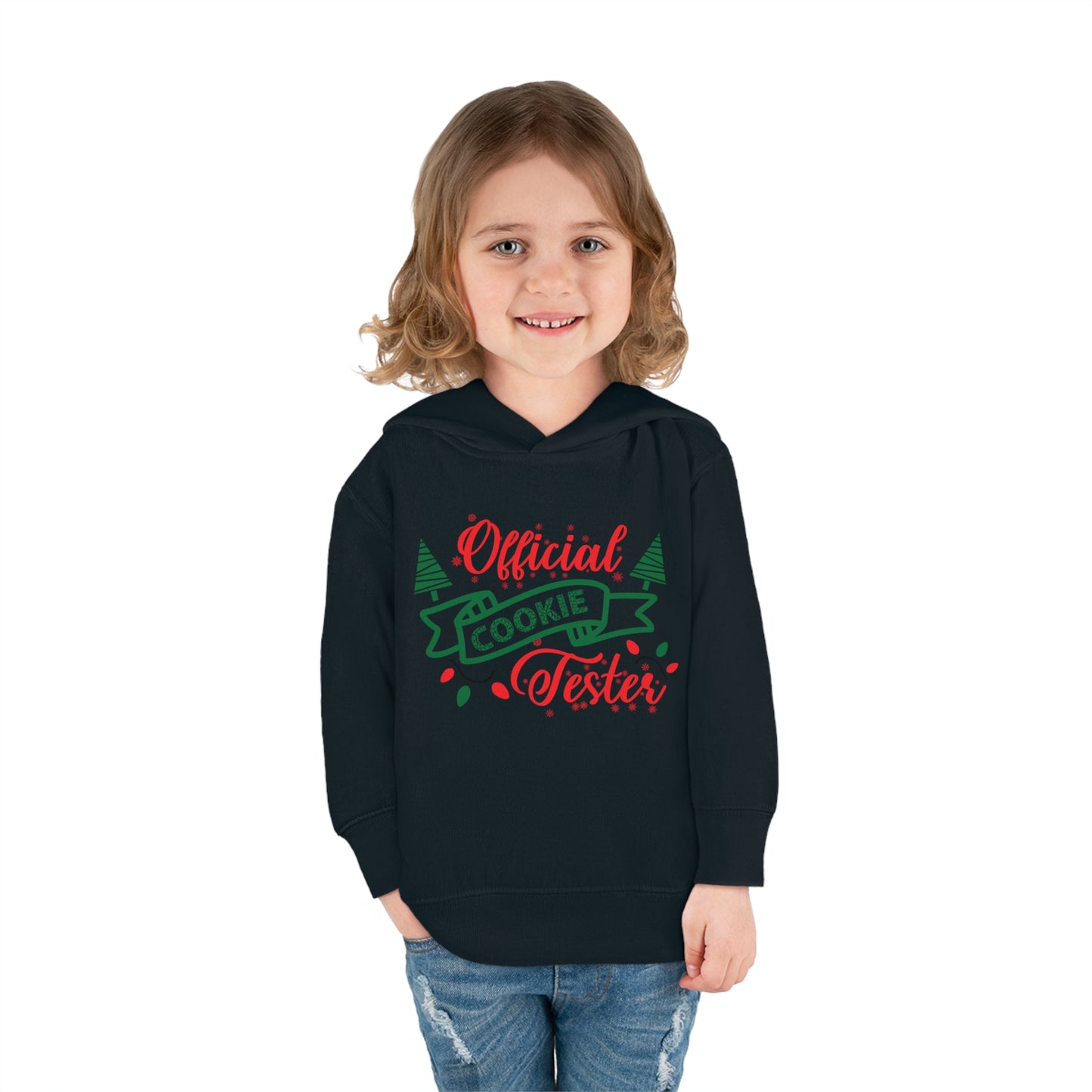 Official Cookie Tester Toddler Pullover Fleece Hoodie