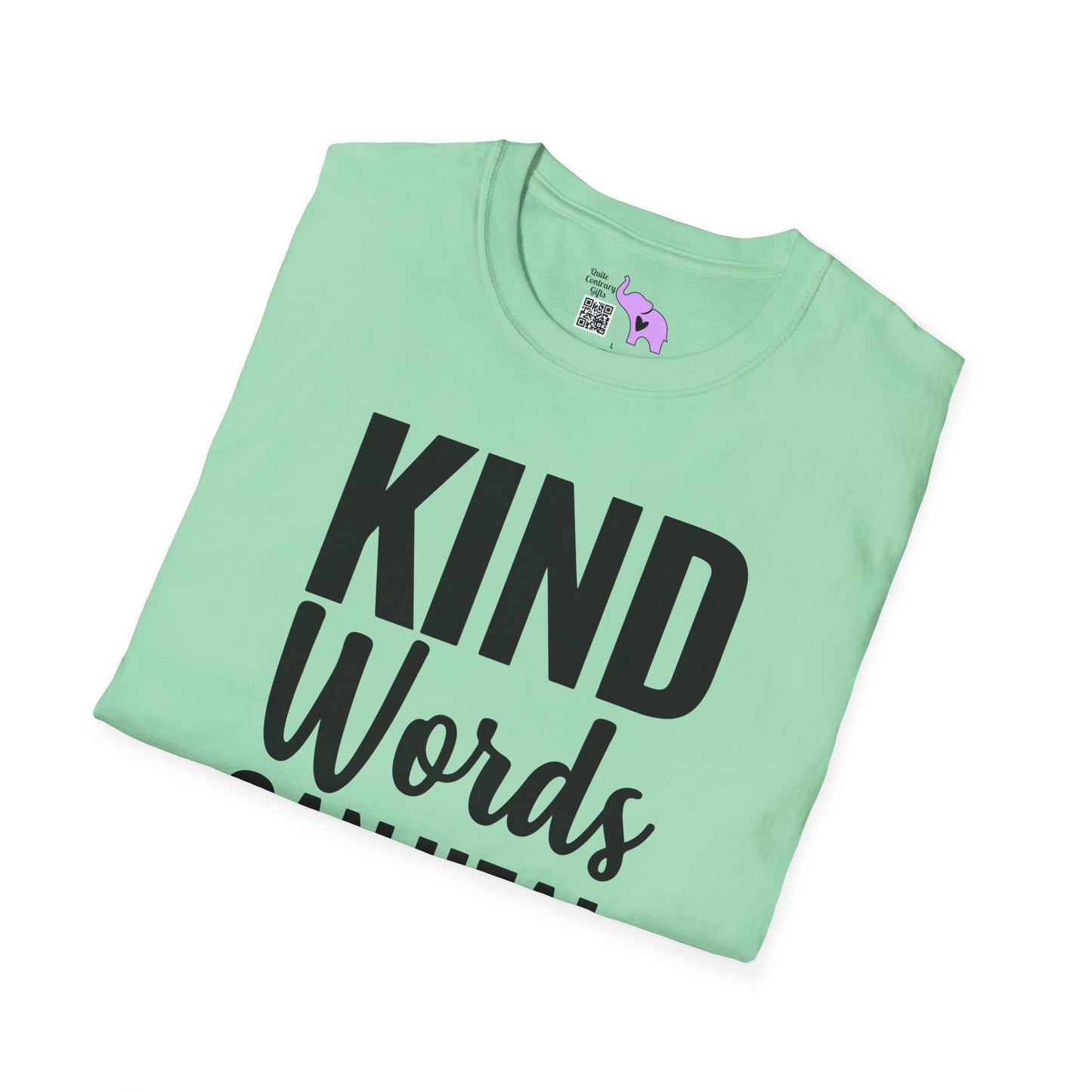 Kind Words Can Heal Deep Wounds Adult T-shirt