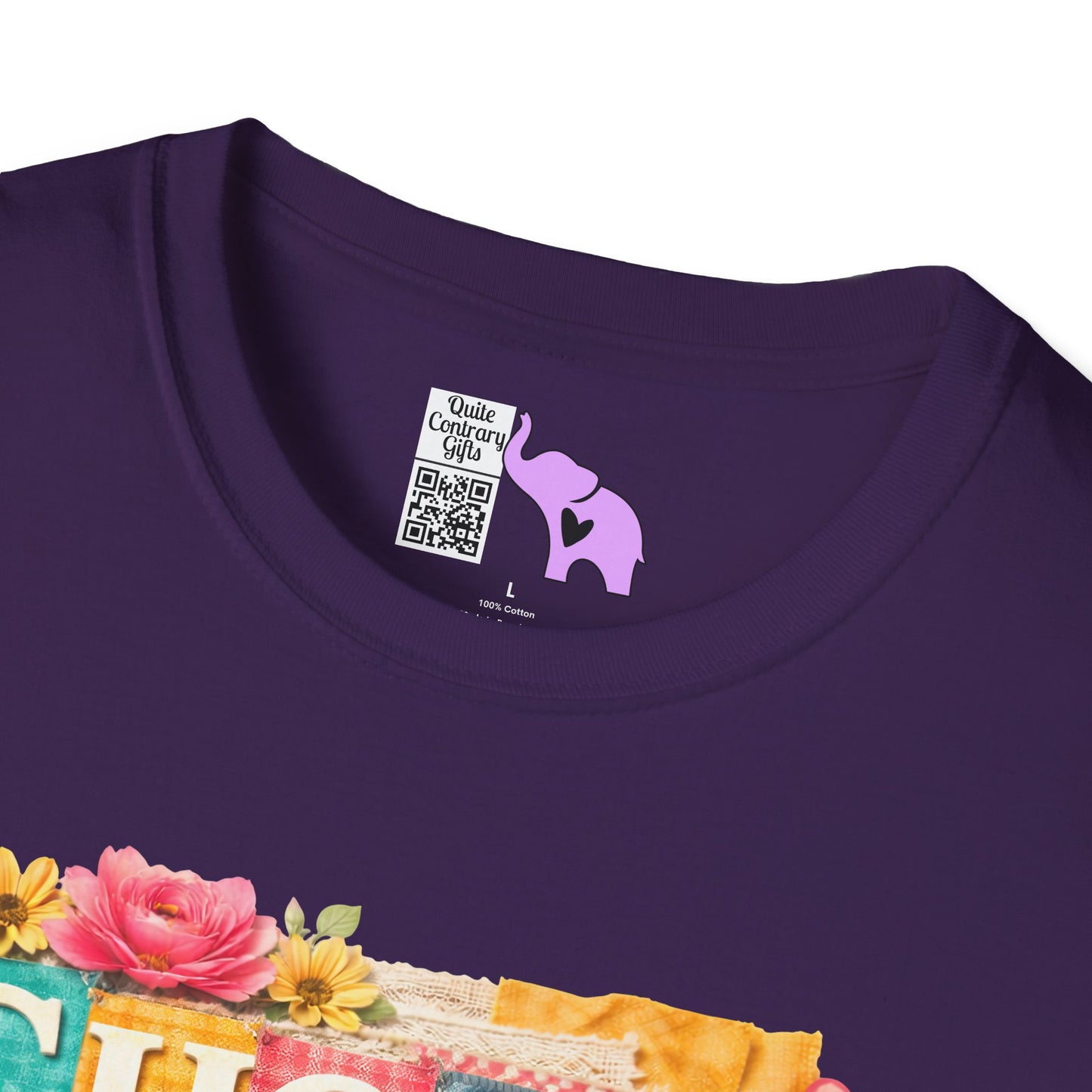 Choose Joy (Lace Collage) Adult T-shirt