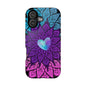 Colorful Mandala w/Heart MagSafe® Compatible Tough Case for iPhone