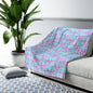 Cotton Candy Camo Fleece Blanket