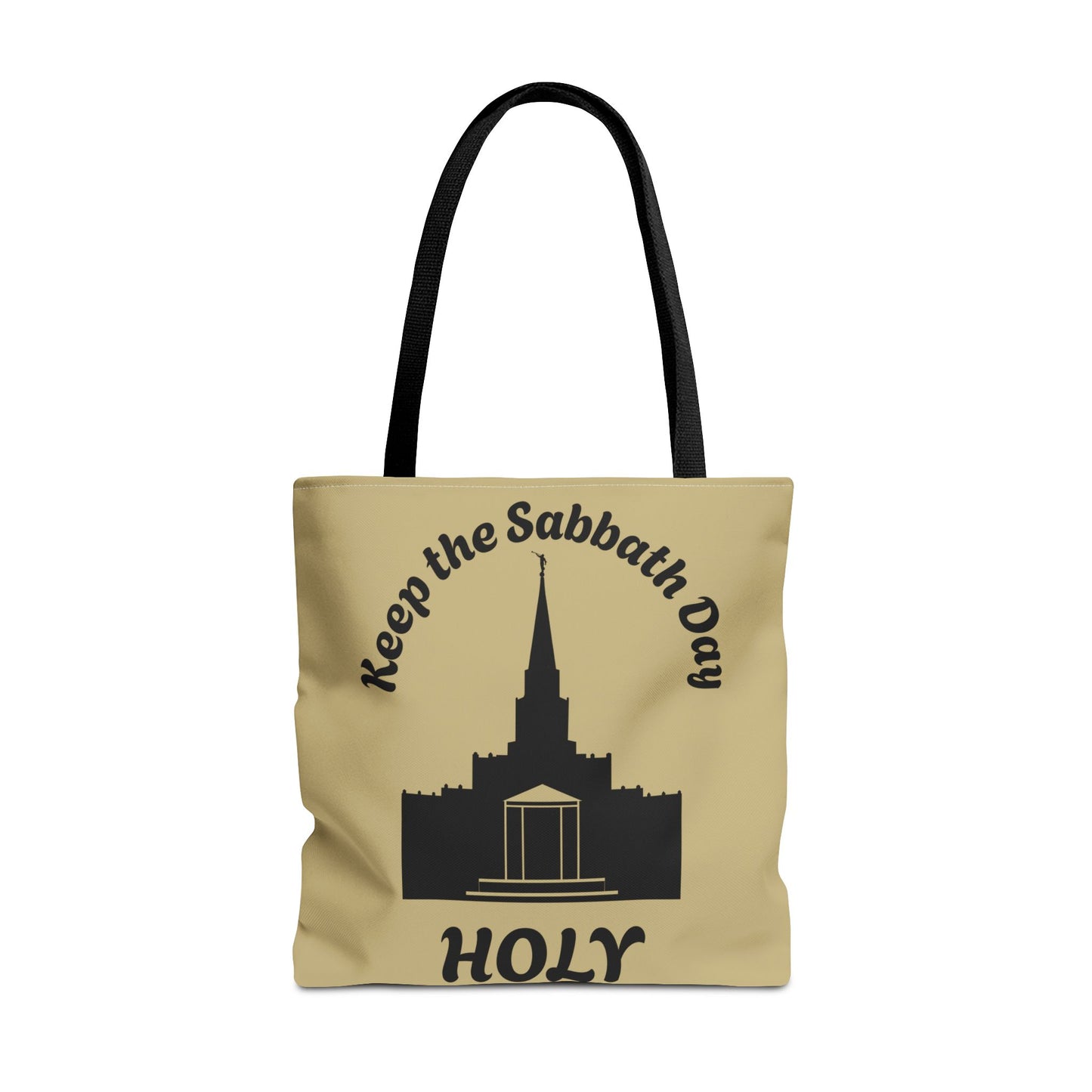 Keep The Sabbath Day Holy (Houston LDS Temple)Canvas Tote Bag