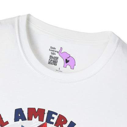 All American Gnome Adult T-shirt