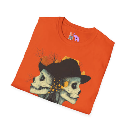 Creepy Skull Witches Adult T-shirt