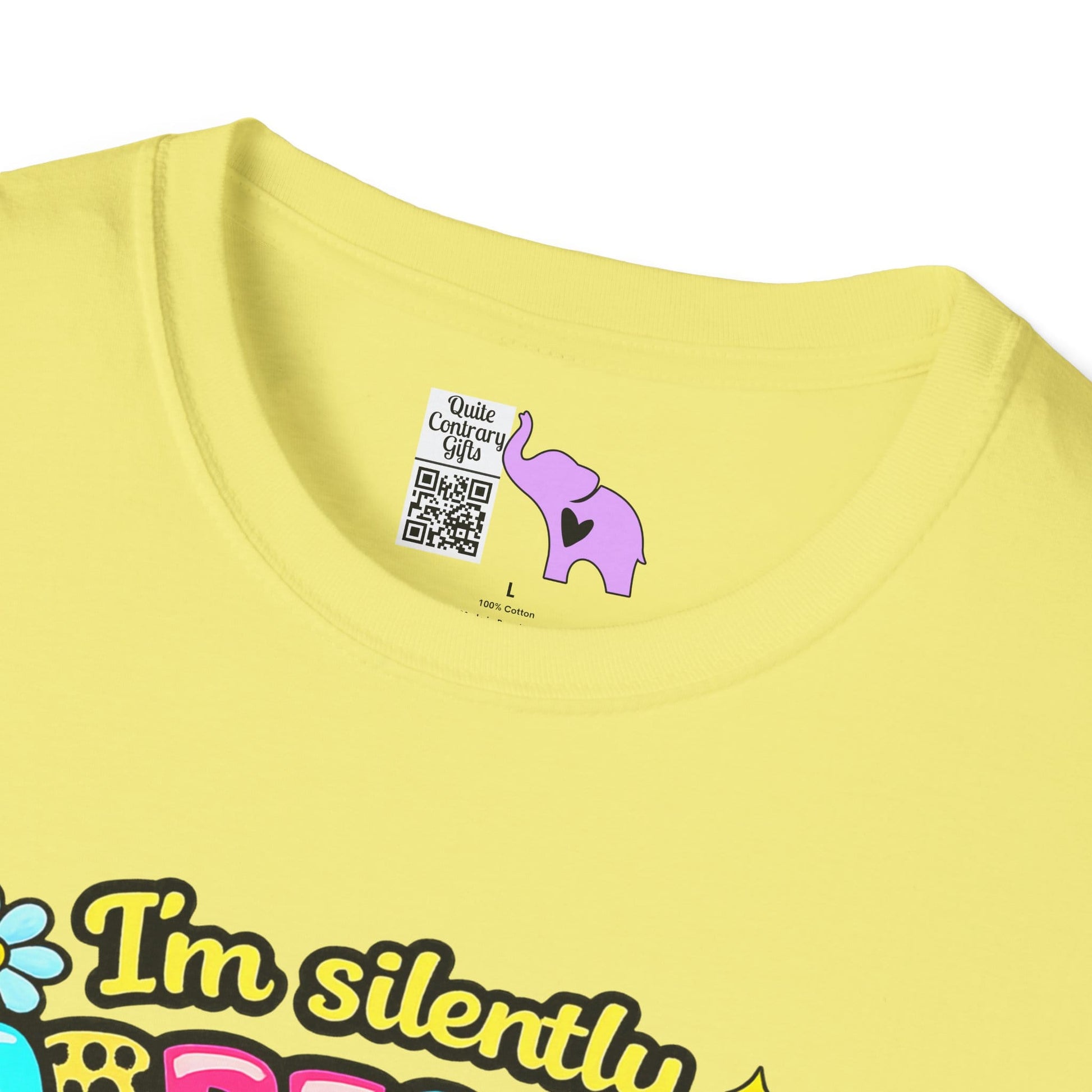 I'm Silently Correcting Your Grammar (Colorful) Adult T-shirt