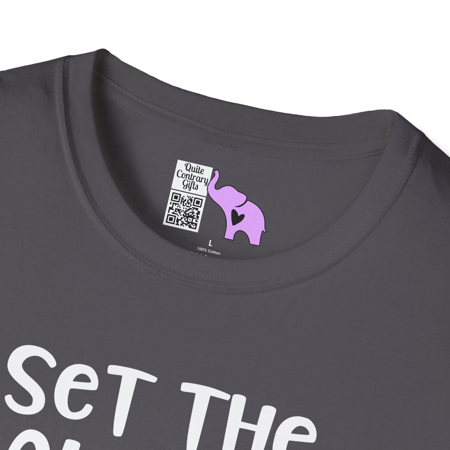 Set The Alarm for Never-Retired & Loving It Adult T-shirt