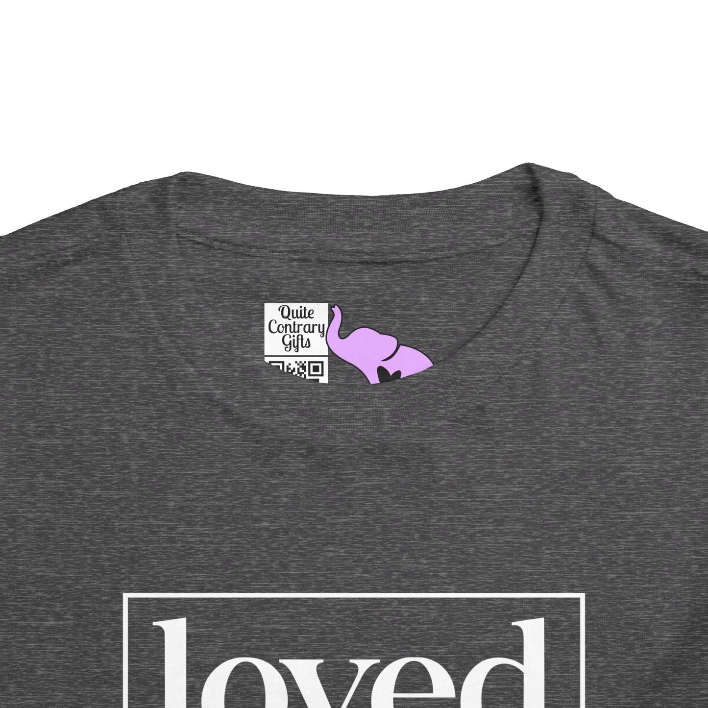 Loved Romans 5:8 Toddler Tee