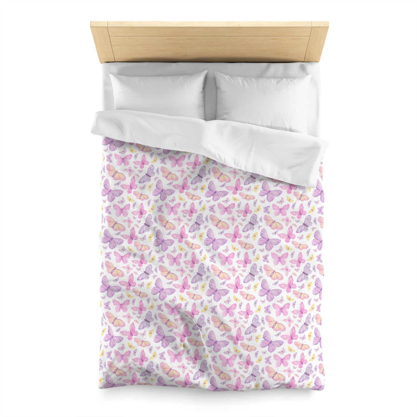 Pastel Butterfly Dreams Duvet Bedding Set