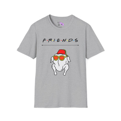 Friends; Thanksgiving Turkey Adult T-shirt