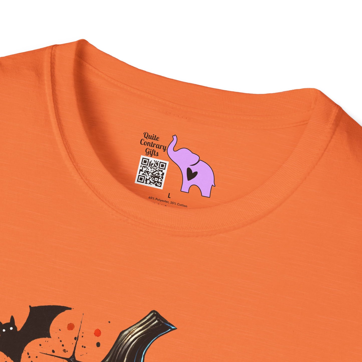 Orange Disco Pumpkin Adult T-shirt