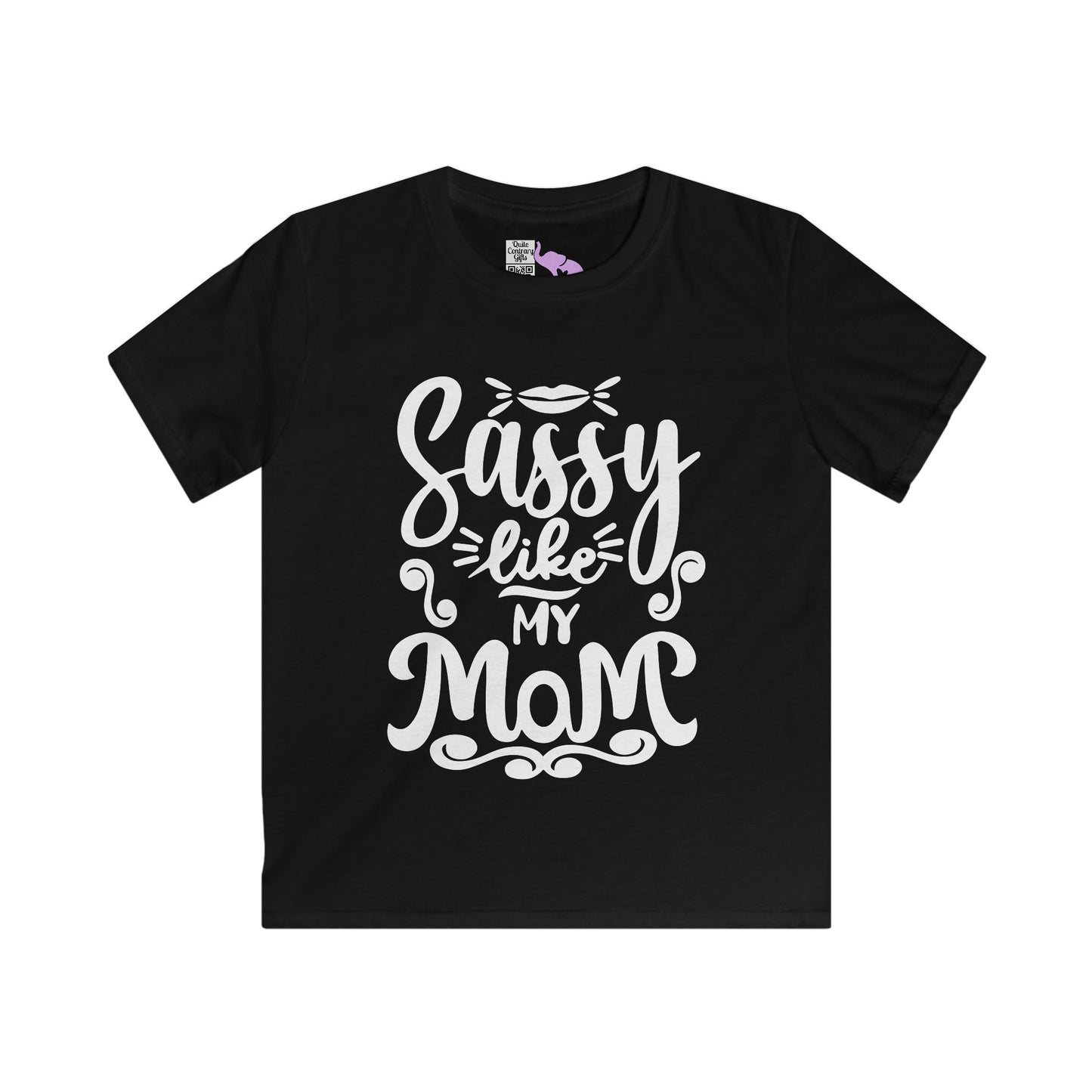 Sassy Like My Mom Youth Softstyle Tee