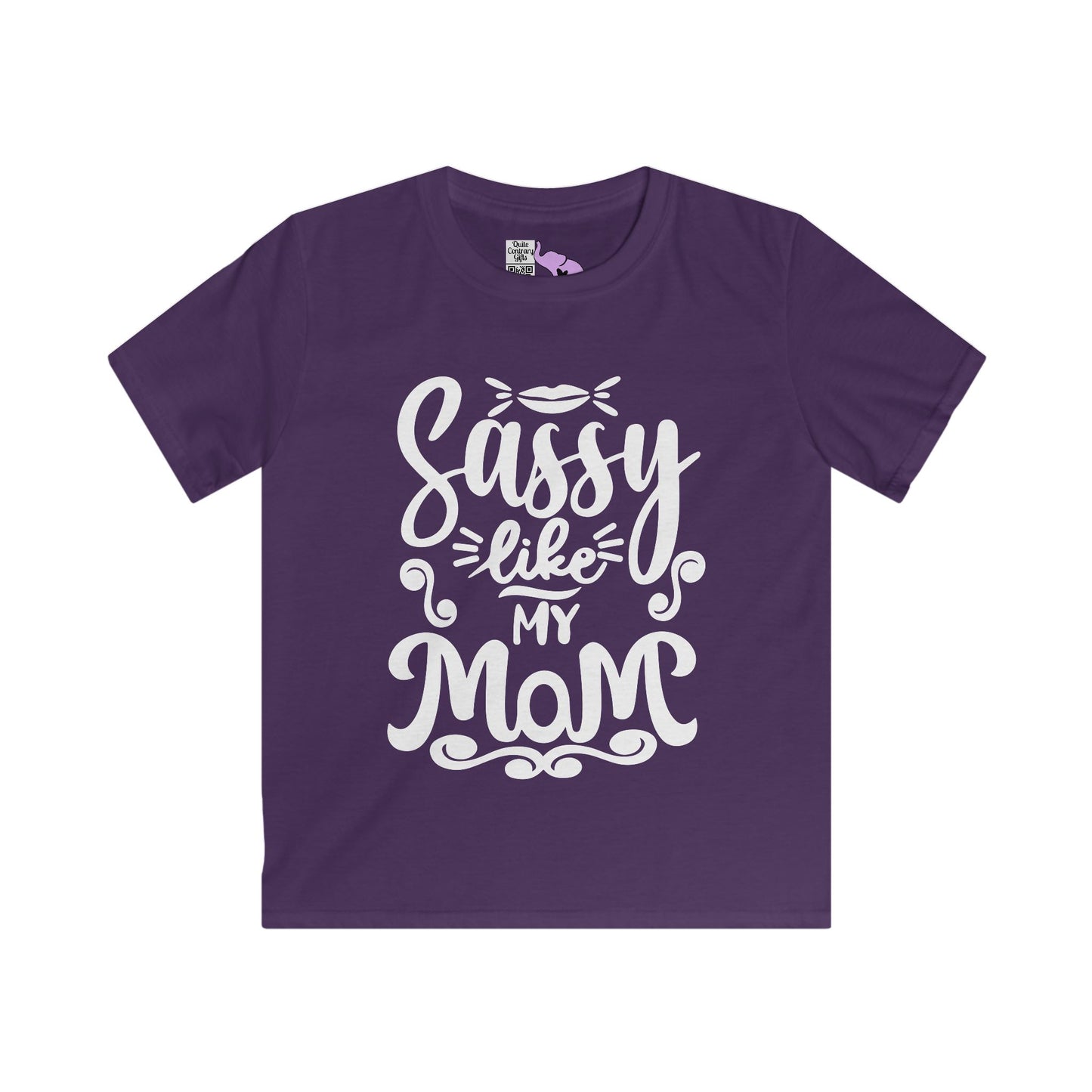Sassy Like My Mom Youth Softstyle Tee