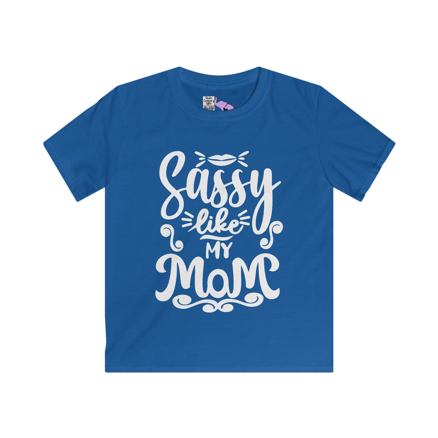 Sassy Like My Mom Youth Softstyle Tee