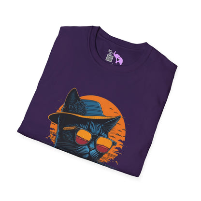 Too Cool Cat Adult T-shirt