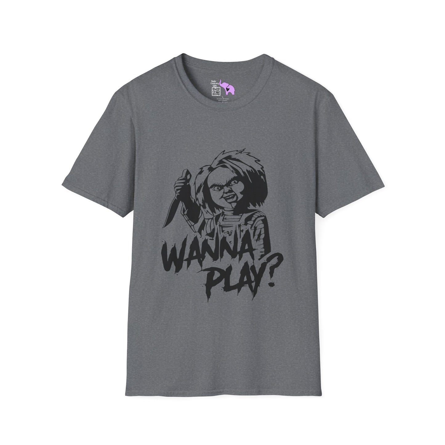 Chucky Wanna Play? Adult T-shirt