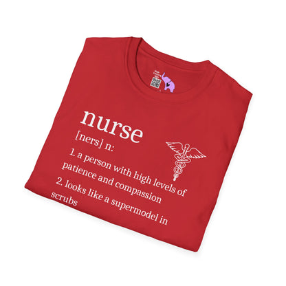 Nurse Definition Adult T-shirt