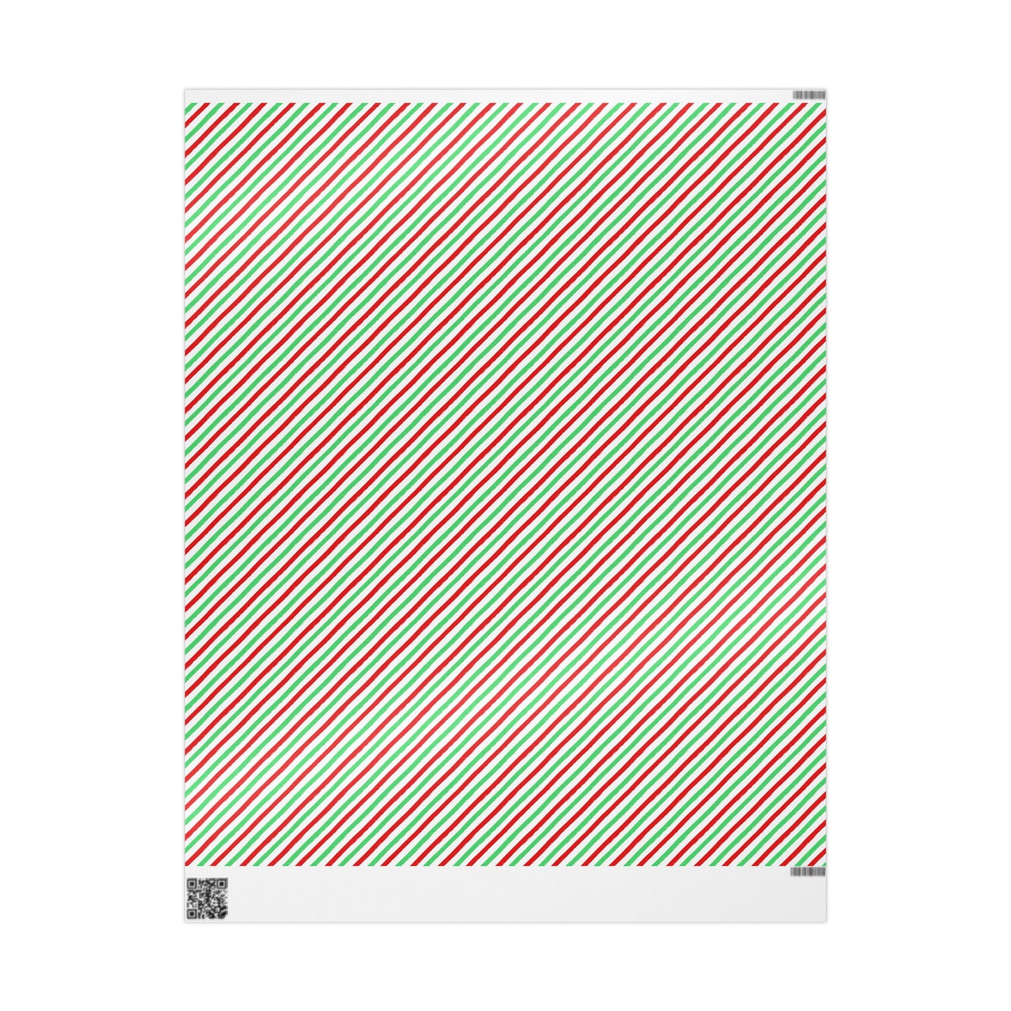 Merry & Bright Lines Wrapping Paper