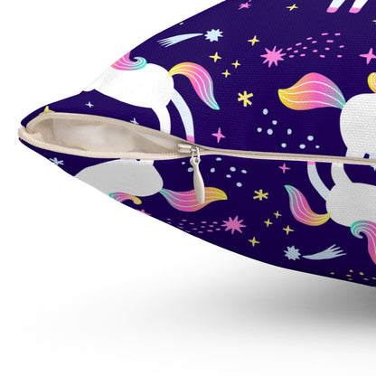 Unicorniverse Throw Pillow