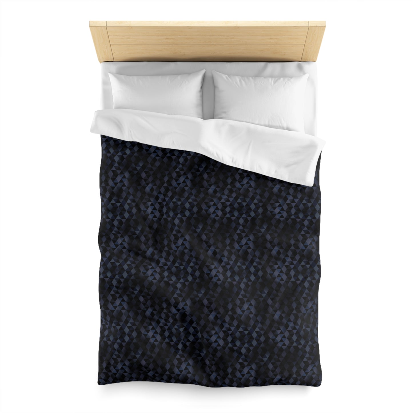 Shadow Facets  Microfiber Duvet Cover