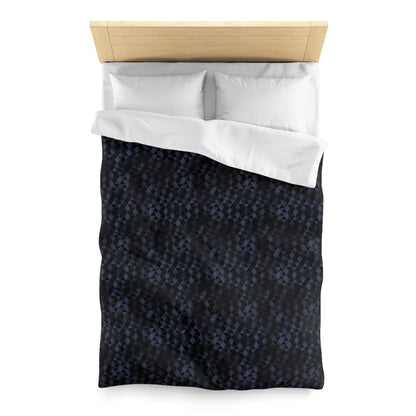 Shadow Facets  Microfiber Duvet Cover