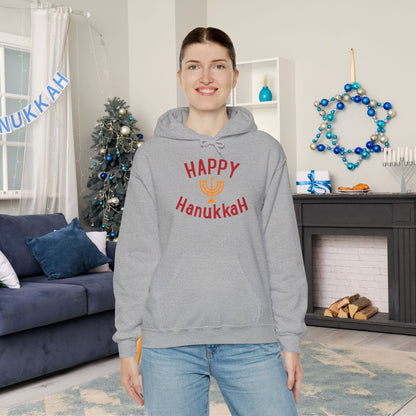 Happy Hanukkah Heavy Blend™ Hooded Sweatshirt