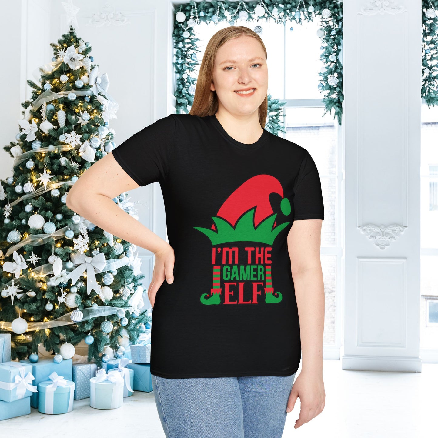 I'm The Gamer Elf Adult T-shirt