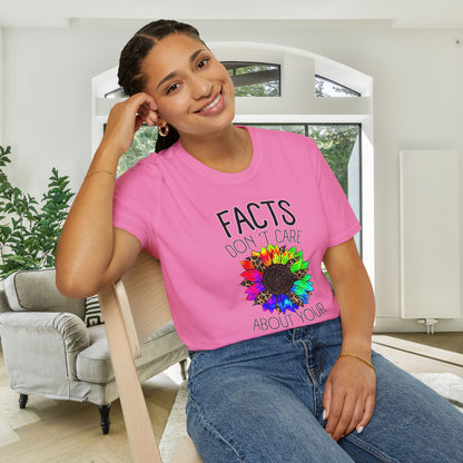 Facts Don't Care About Your Feelings Adult T-shirt