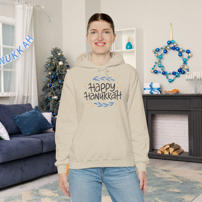 Happy Hanukkah 2 Adult Heavy Blend™ Hooded Sweatshirt