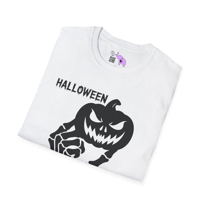 Pumpkin Halloween Vibes Adult T-shirt
