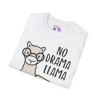 No Drama Llama Adult T-shirt