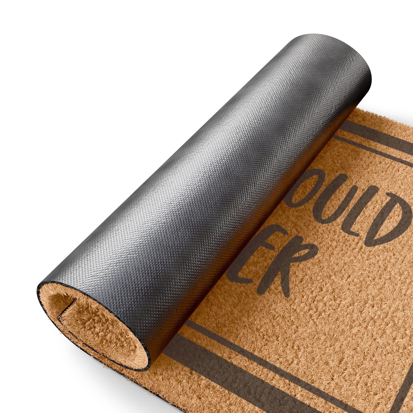 A Text Would Be Better Coconut Fiber Doormat