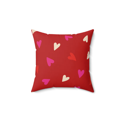 Cupid’s Confetti Throw Pillow