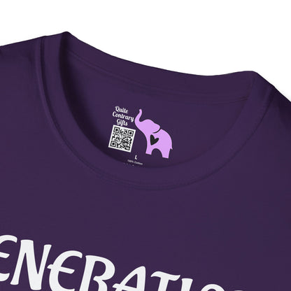Generation X The One You Were Warned About Adult T-shirt