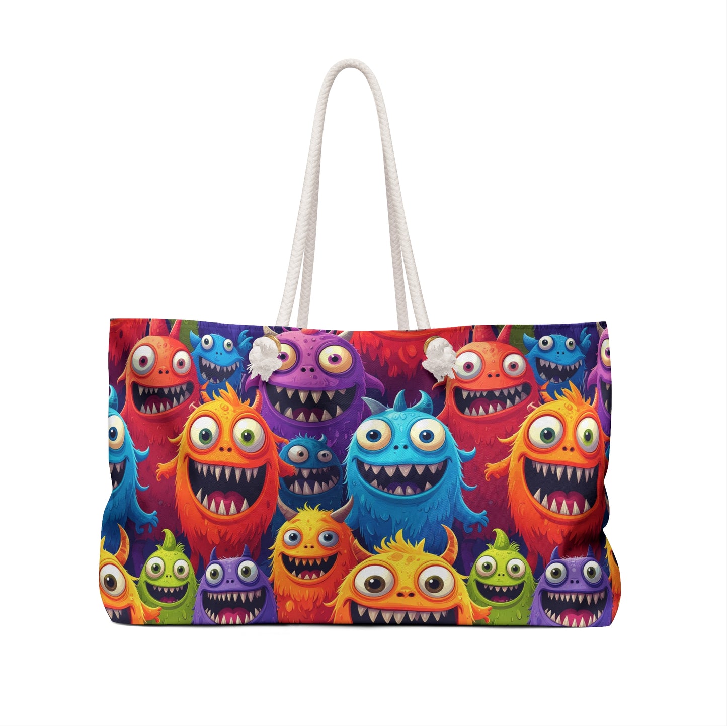 Happy Little Monsters Weekender Bag