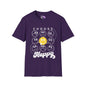 Choose Happy Smiley Faces Adult T-shirt