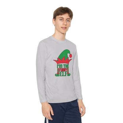 I'm The Funny Elf Youth Long Sleeve Tee