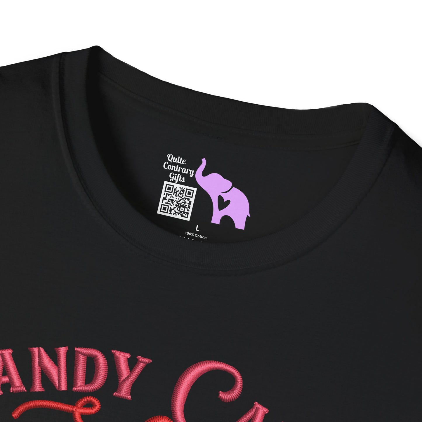 Candy Cane Wishes & Mistletoe Kisses Adult T-shirt