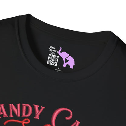 Candy Cane Wishes & Mistletoe Kisses Adult T-shirt