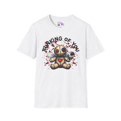 Anti-Valentine Voodoo Doll Adult T-shirt