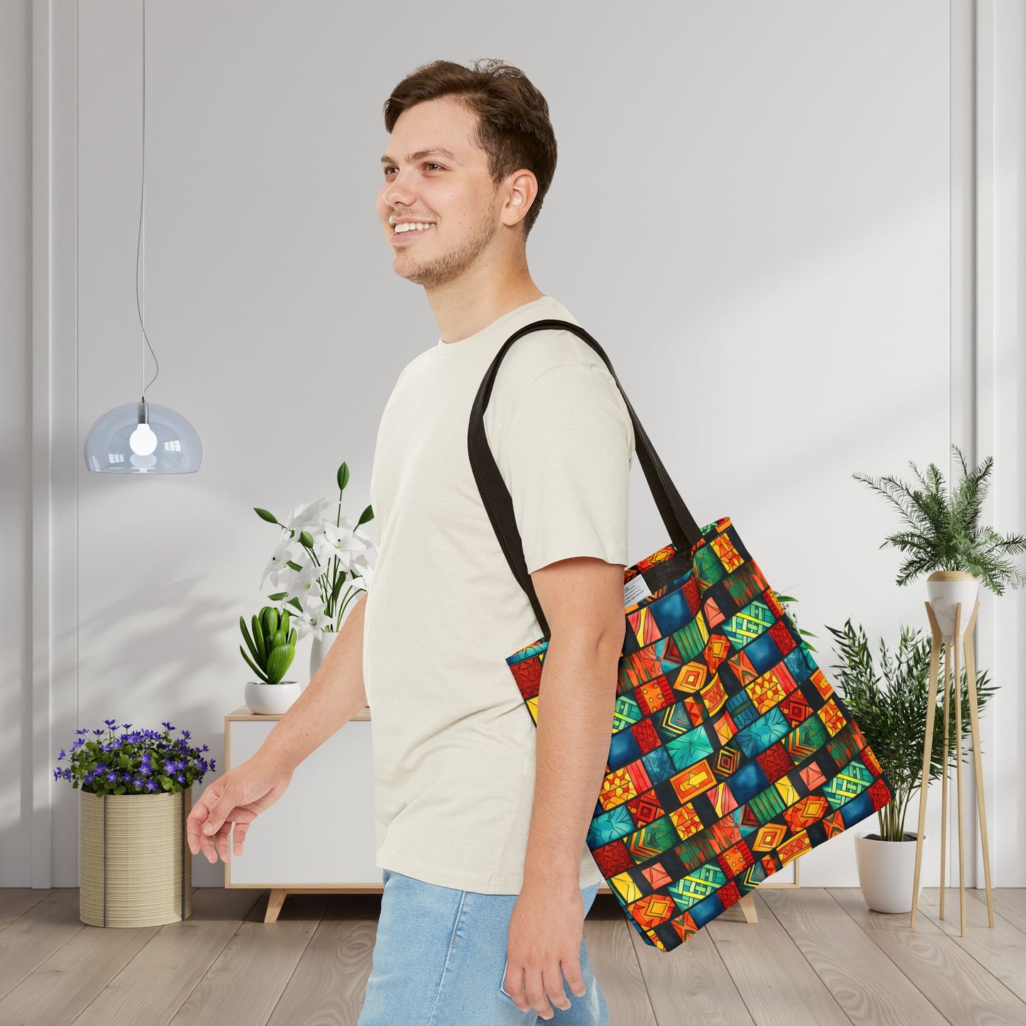 Imani Flow Canvas Tote Bag