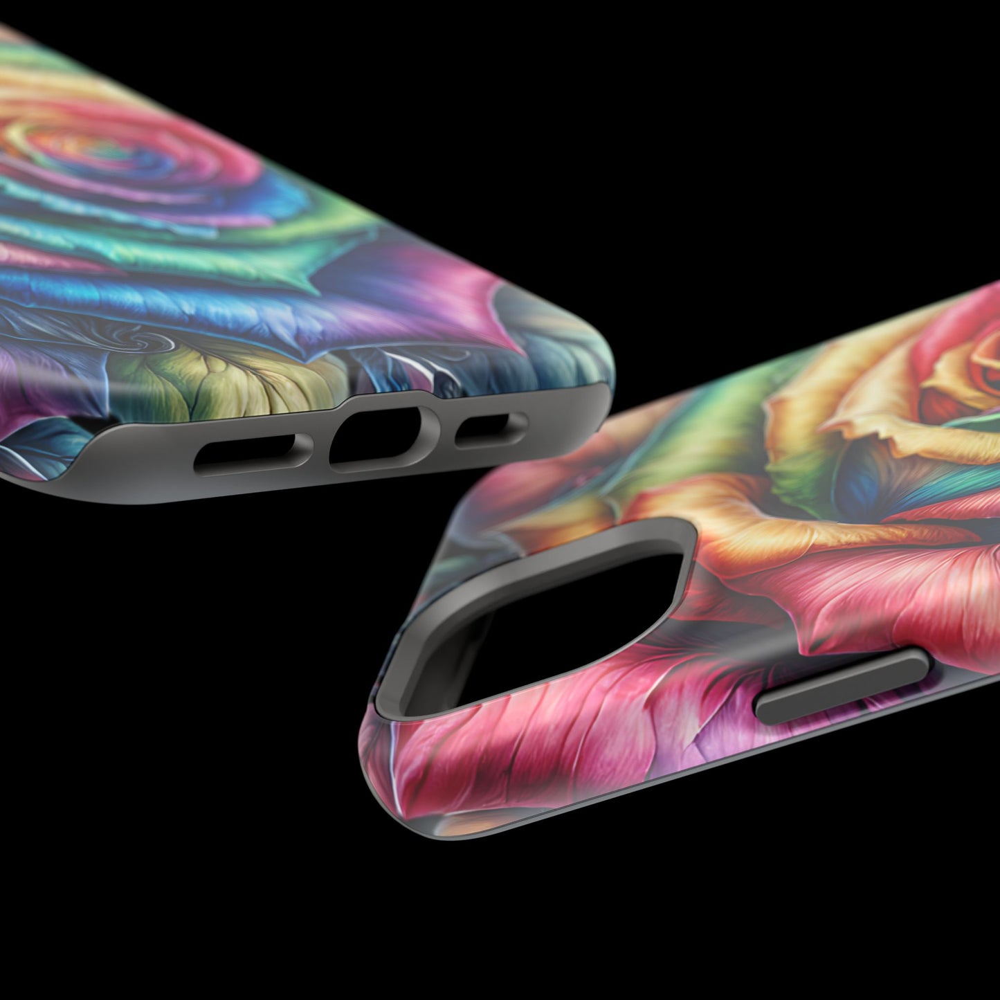 Colorful Rose MagSafe® Compatible Tough Case for iPhone