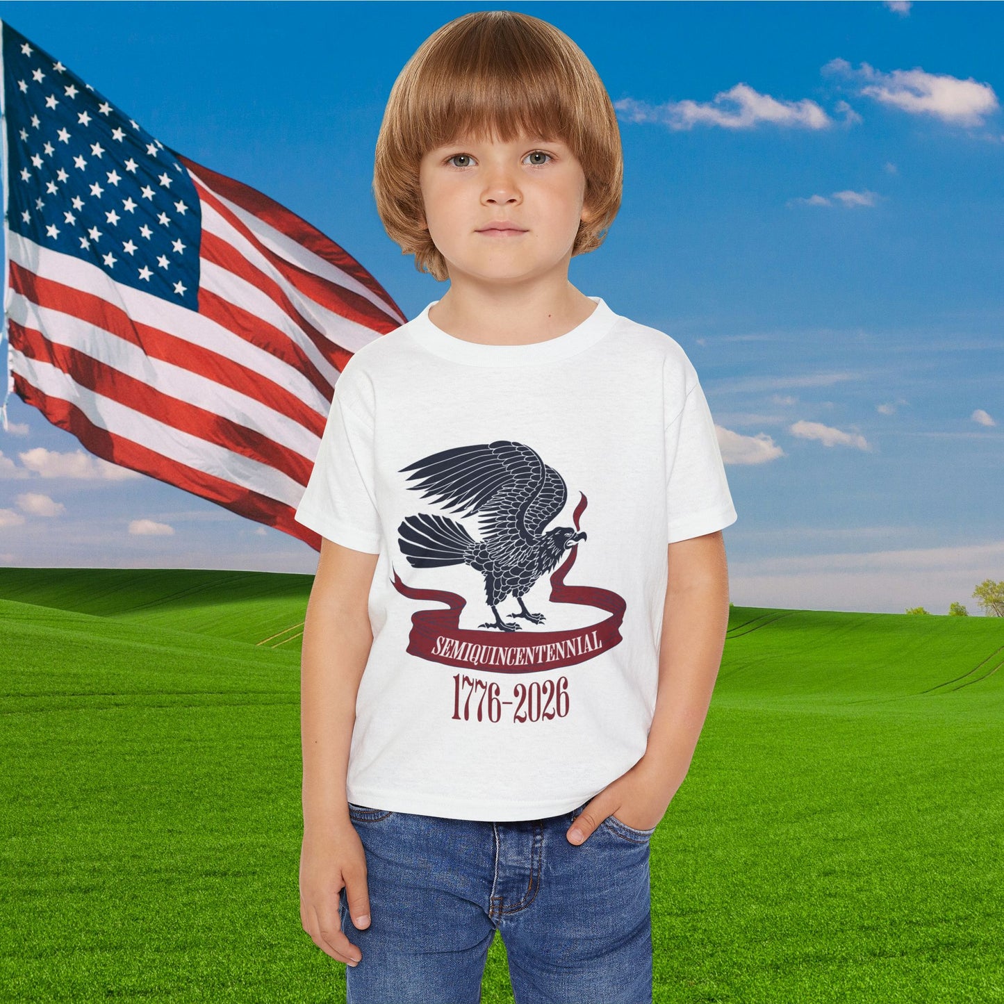 Semiquincentennial 1776-2026 Heavy Cotton™ Toddler T-shirt