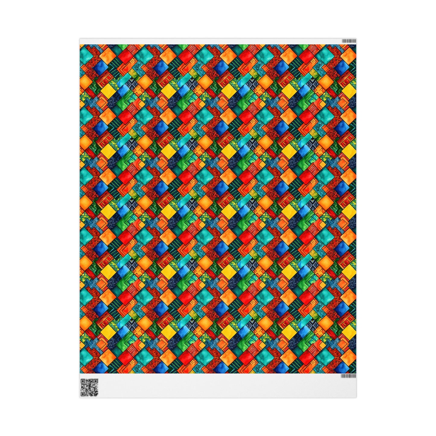Heritage Pulse Kwanzaa Wrapping Paper