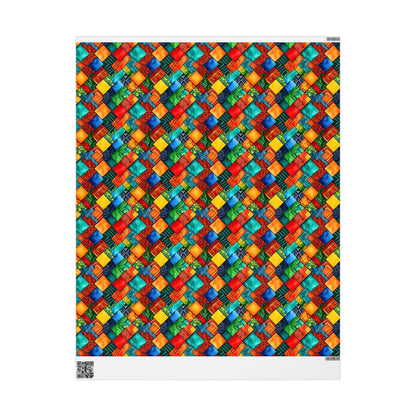 Heritage Pulse Kwanzaa Wrapping Paper