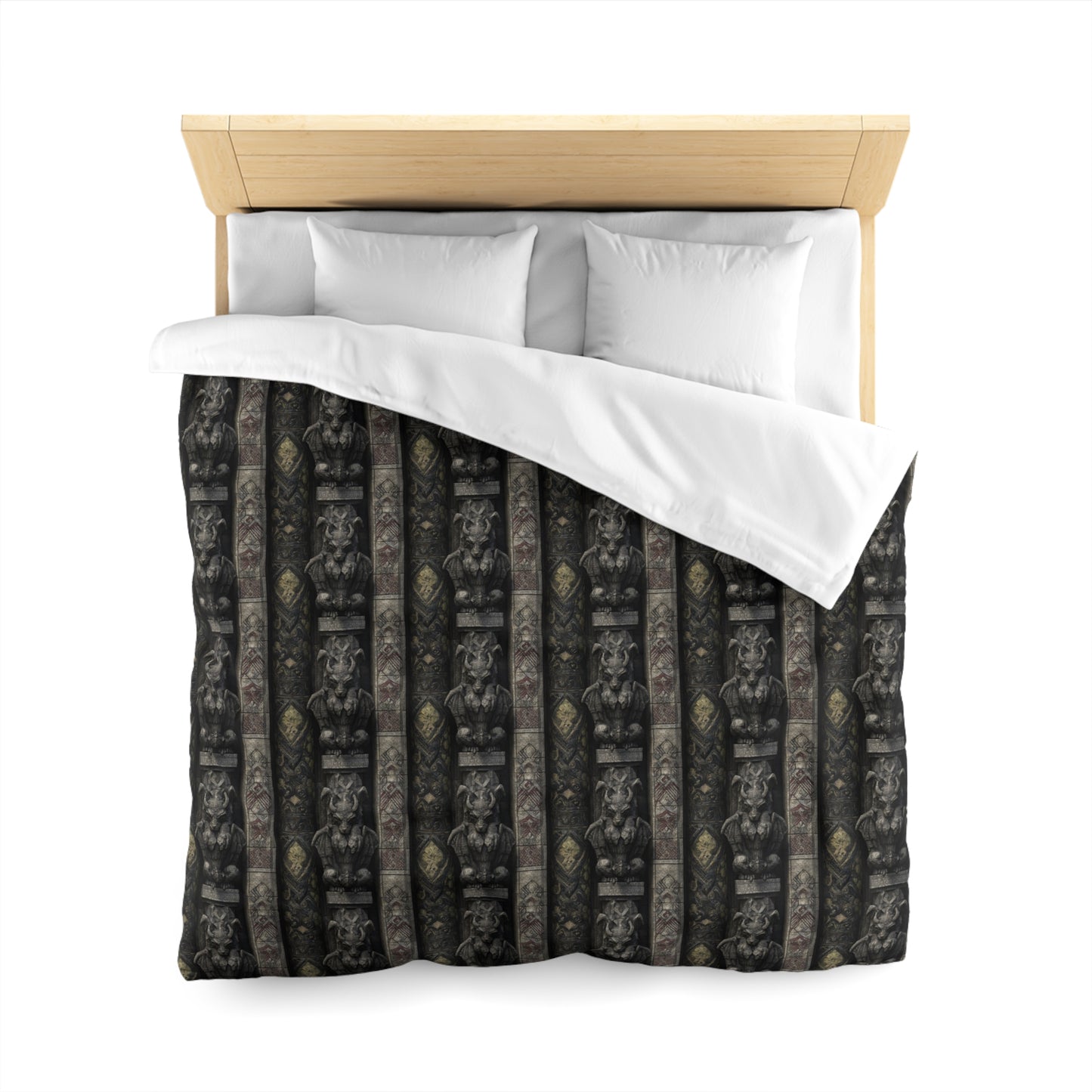 Guardians of the Spire Microfiber Duvet Cover
