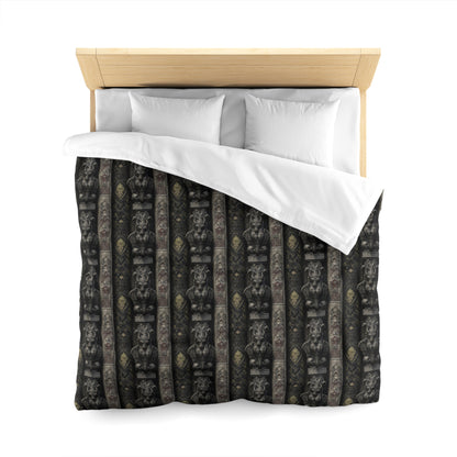 Guardians of the Spire Microfiber Duvet Cover