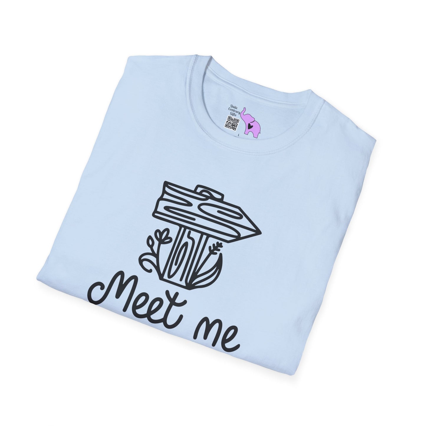 Meet Me At The Beach Adult T-shirt