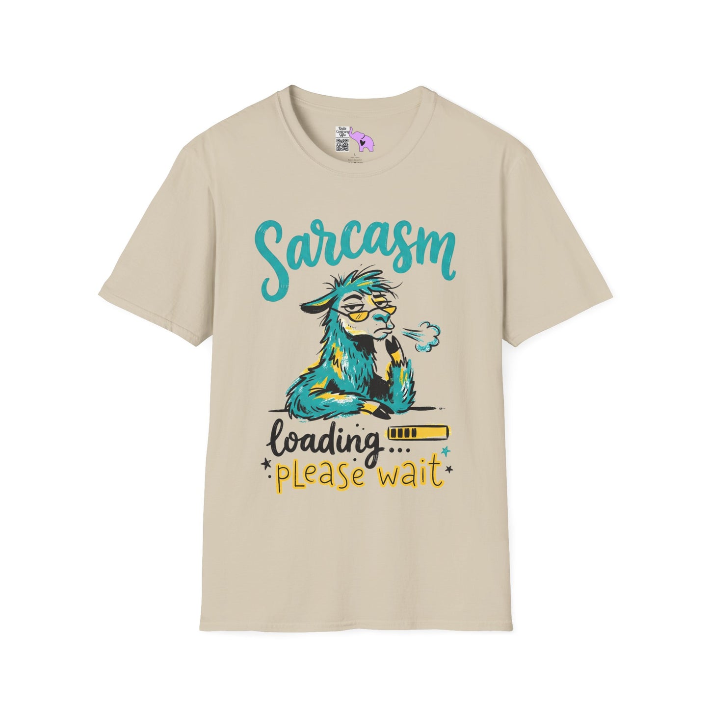 ""Sarcasm Loading Please Wait (Llama) Adult T-shirt