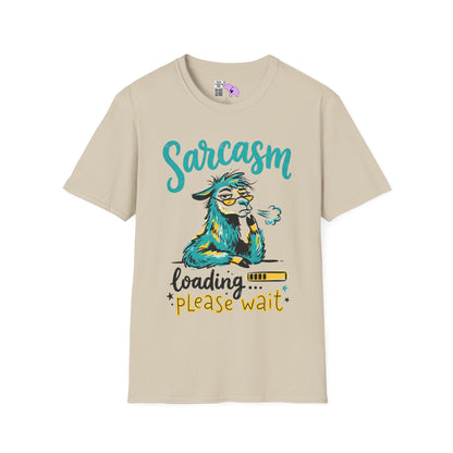 ""Sarcasm Loading Please Wait (Llama) Adult T-shirt