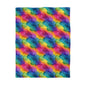 Rainbow Watercolors Microfiber Duvet Cover
